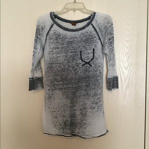 Copper Key Grey Top
